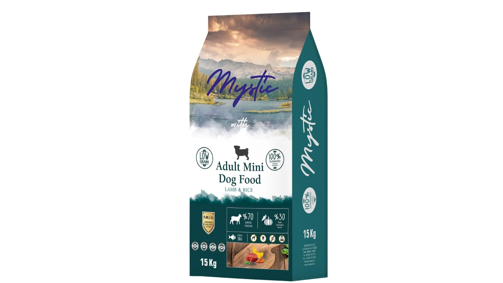Mystic Low Grain 2.5kg Ξηρά Τροφή για Ενήλικους Σκύλους Μίνι με Αρνί και Ρύζι