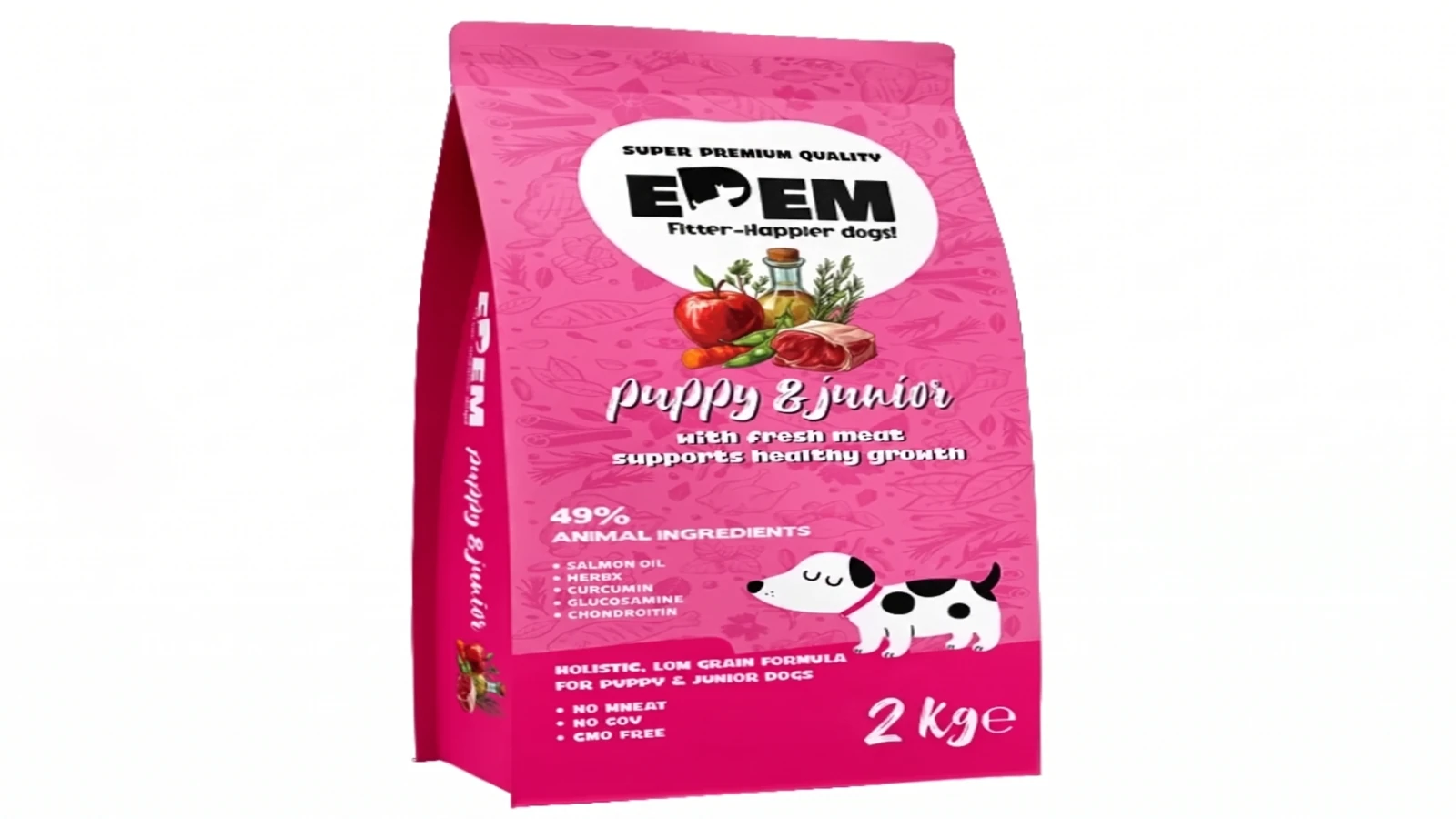 Edem Puppy Junior 2kg + 500gr Δώρο