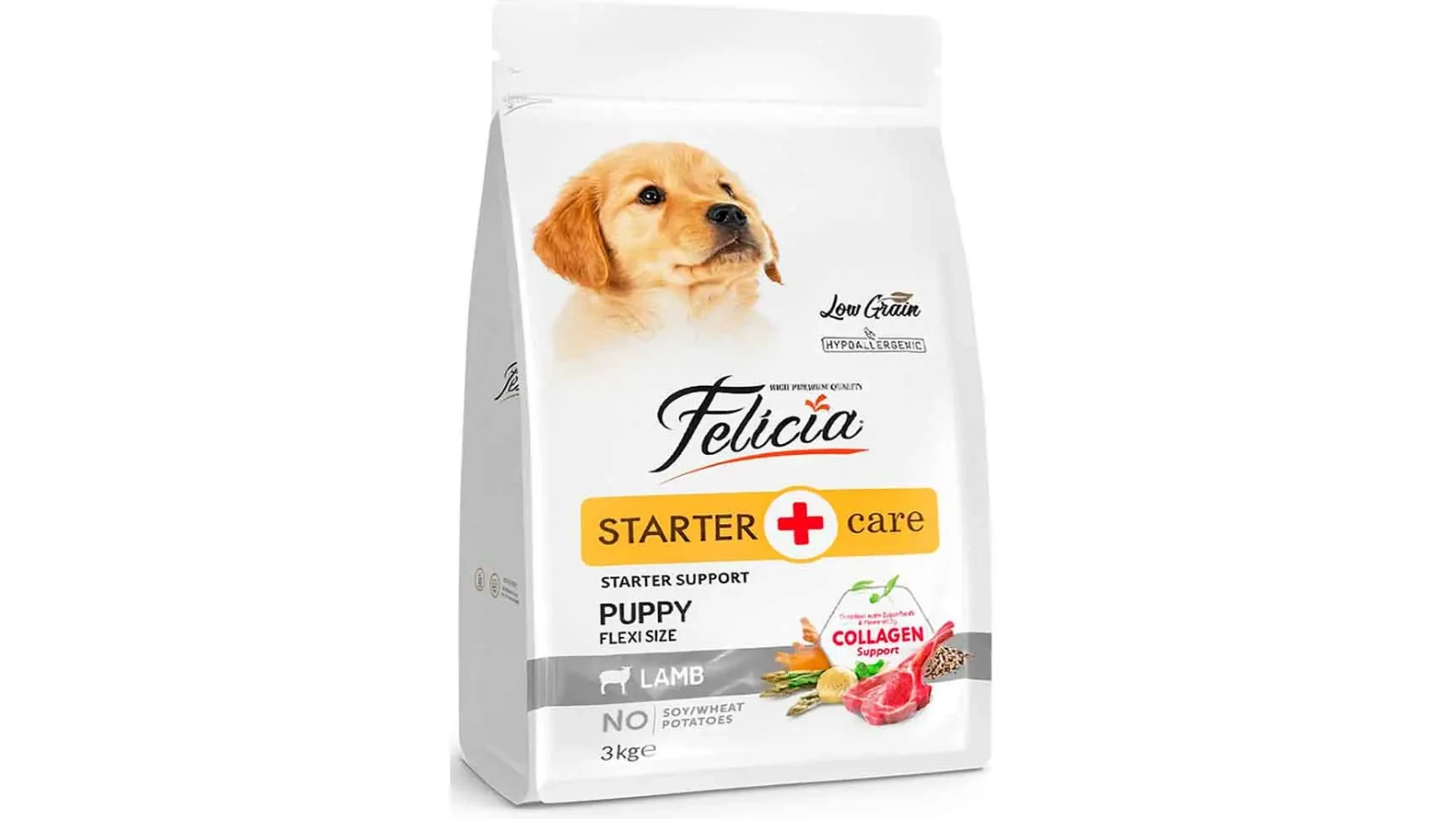 Felicia Lamb Starter Care Puppy Collagen Flexi Size 3kg