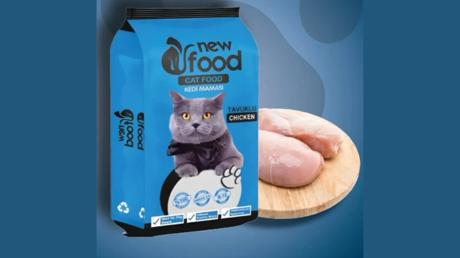 My New Food Ξηρά Τροφή για Ενήλικες Γάτες με Κοτόπουλο 20kg