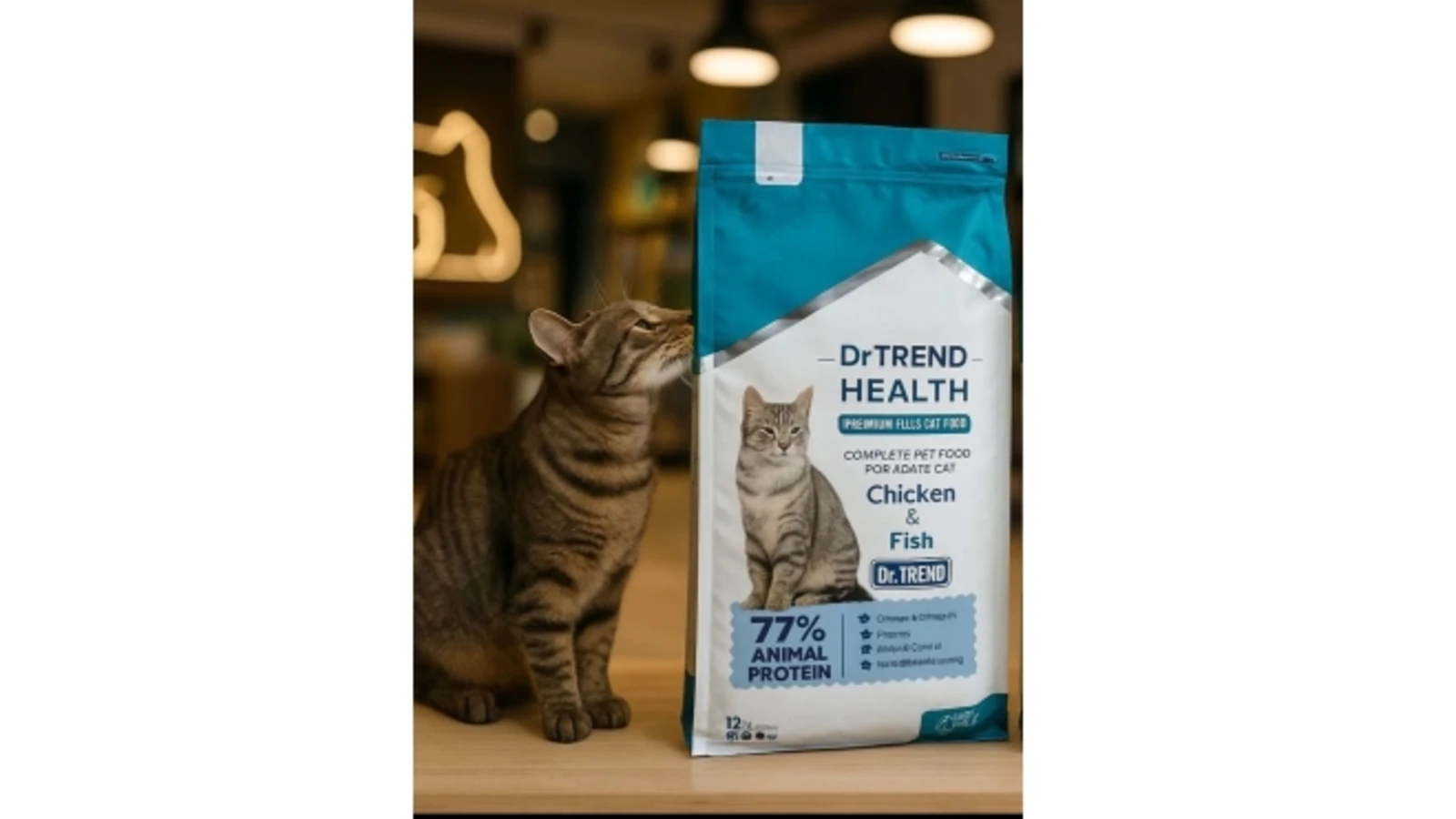 Dr. Trend Cat Food Chicken & Salmon Urinary 12kg