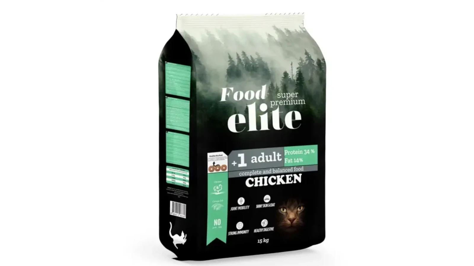 Food Elite Super Premium Ξηρά Τροφή για Ενήλικες Γάτες με Κοτόπουλο 15kg