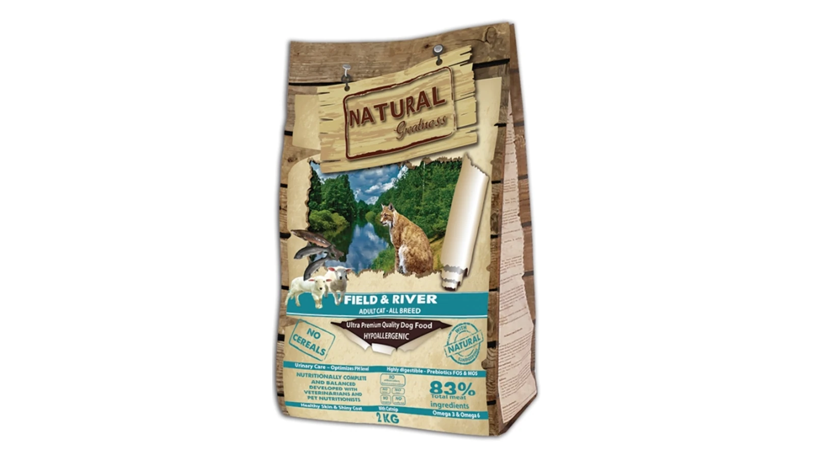 Natural Greatness Grain Free Field & River Adult All Breed 2kg
