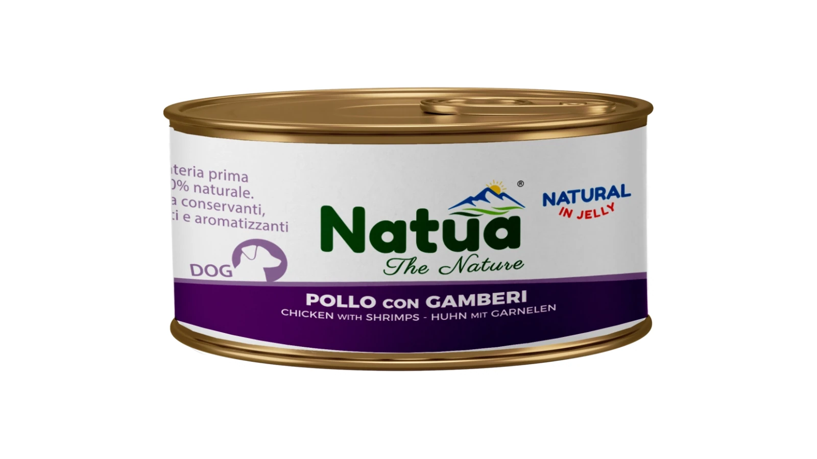 Natua Dog Κοτόπουλο με γαρίδες 150gr