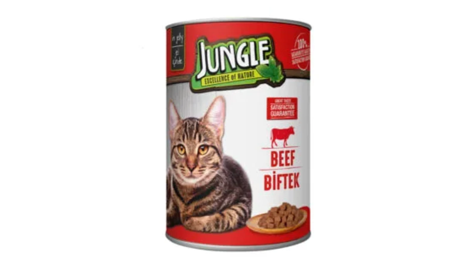 Jungle Adult Can Beef Cat Wet Food 415g