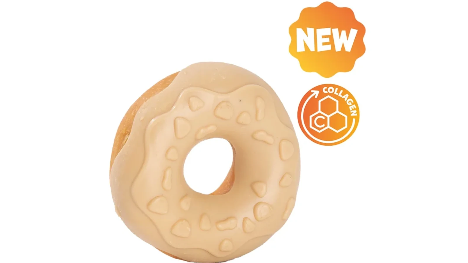 Uniq Λιχουδιά για Σκύλους Donut Κολλαγόνου με Κοτόπουλο και Καρύδα 7εκ 50g
