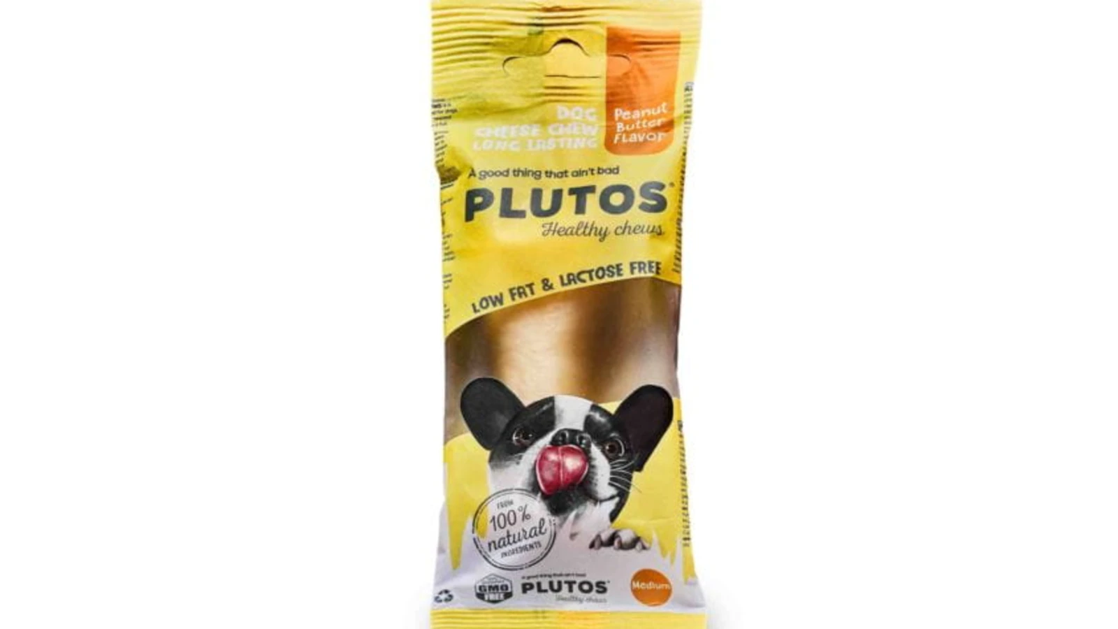 Pluto Dog Chew – Peanut Butter (Medium) 60g