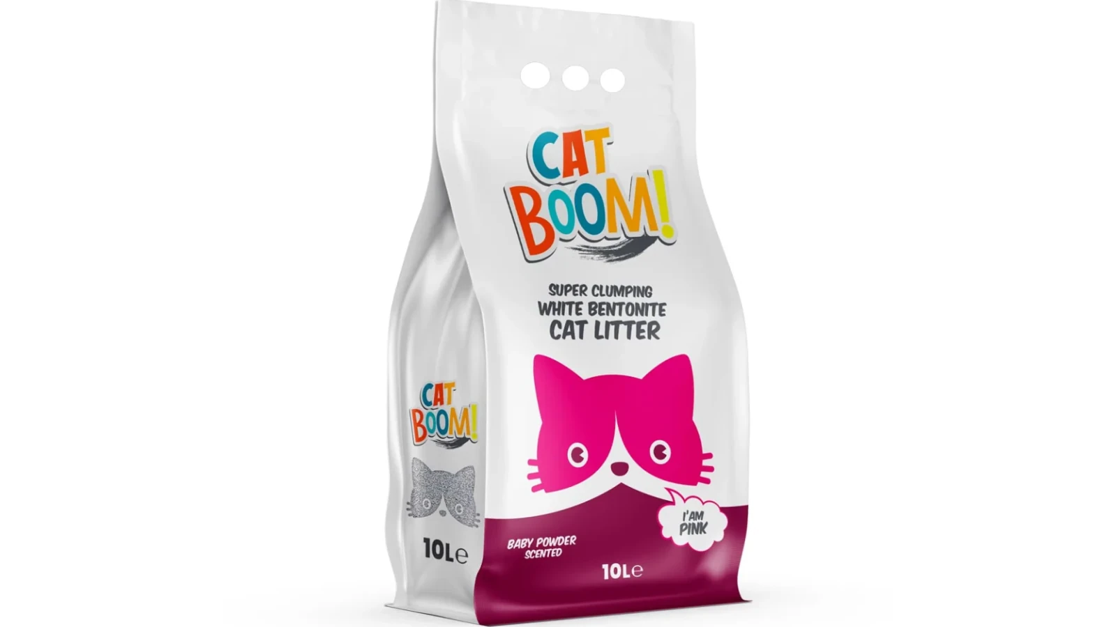 Cat Boom 10 LT Άμμος Γάτας Baby Powder