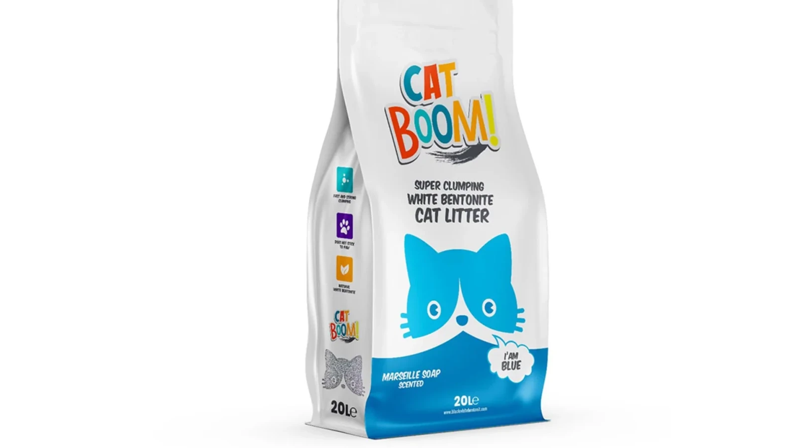 Cat Boom 20 LT Άμμος Γάτας Marseille Soap