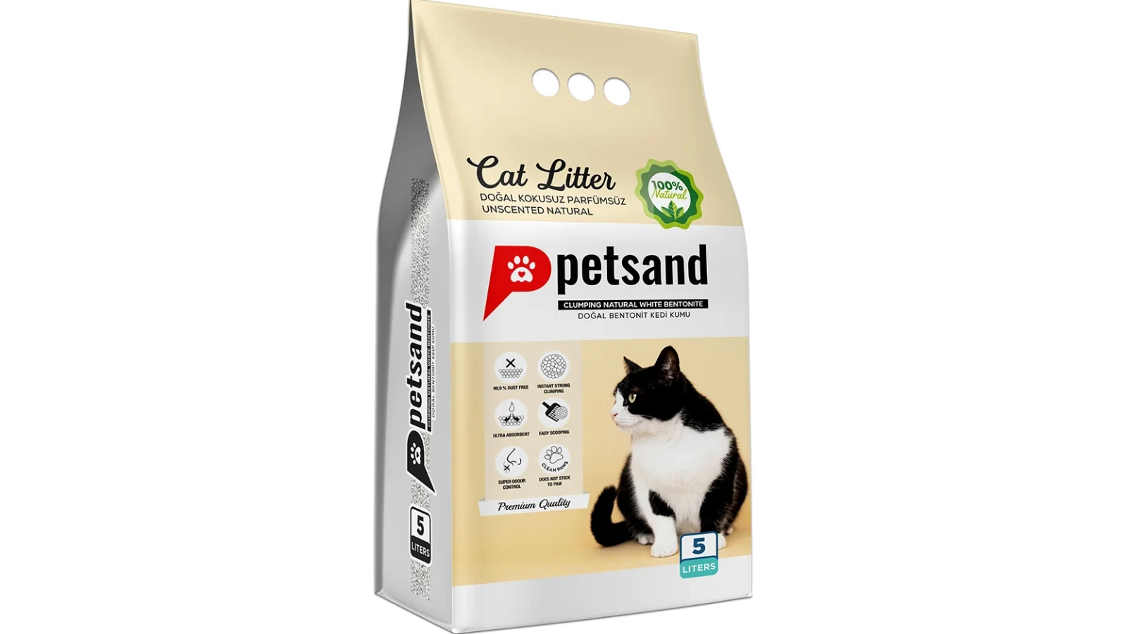 Petsand Άμμος Γάτας Natural 5lt
