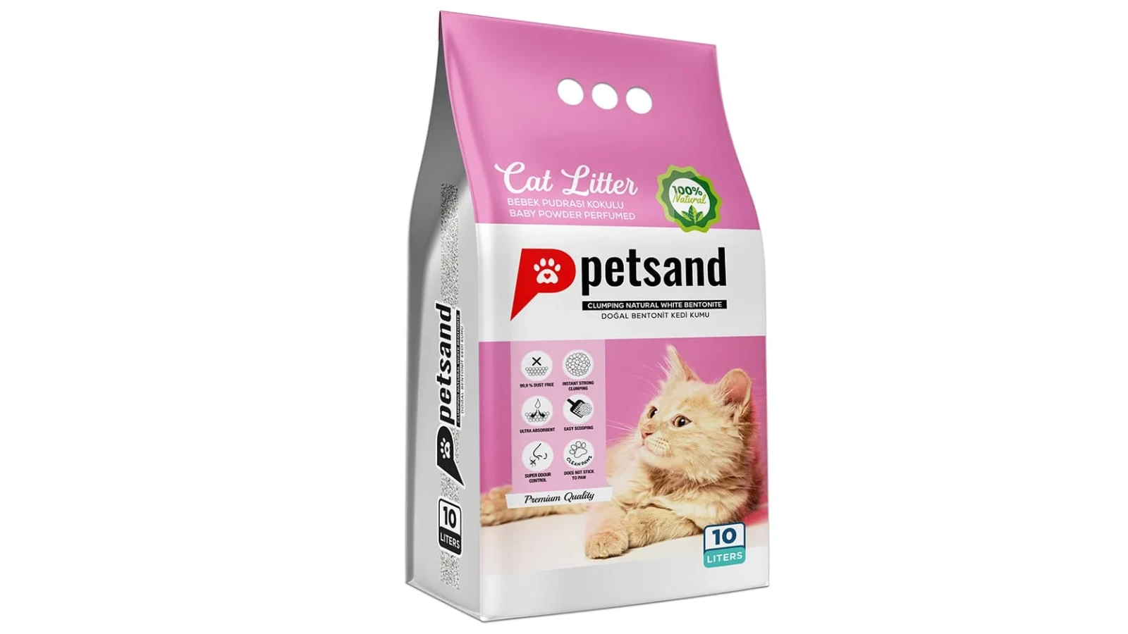 Petsand Άμμος Γάτας Baby Powder 10lt