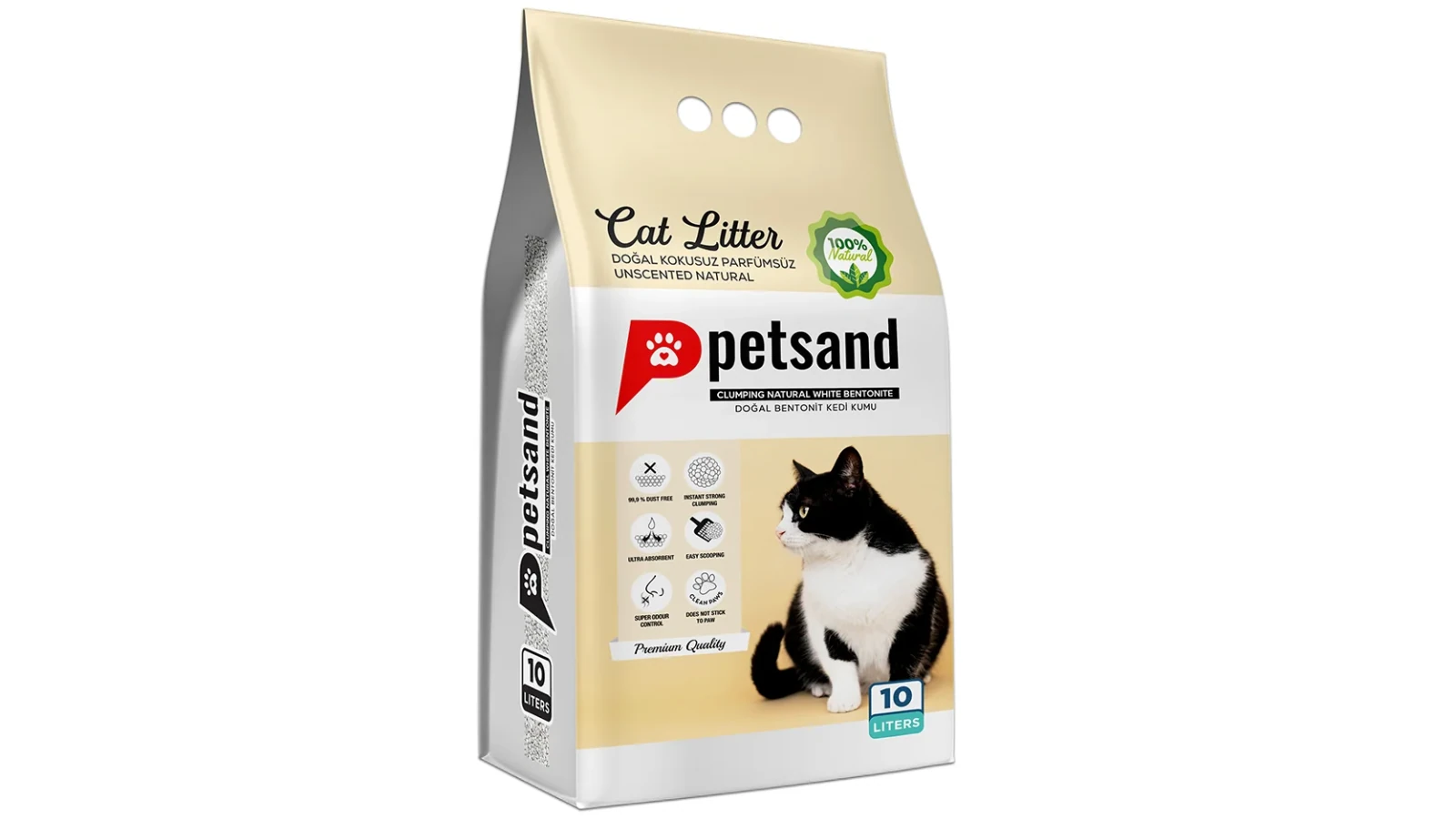 Petsand Άμμος Γάτας Natural 10lt