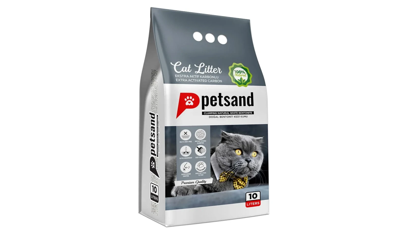 Petsand Άμμος Γάτας Carbon 10lt