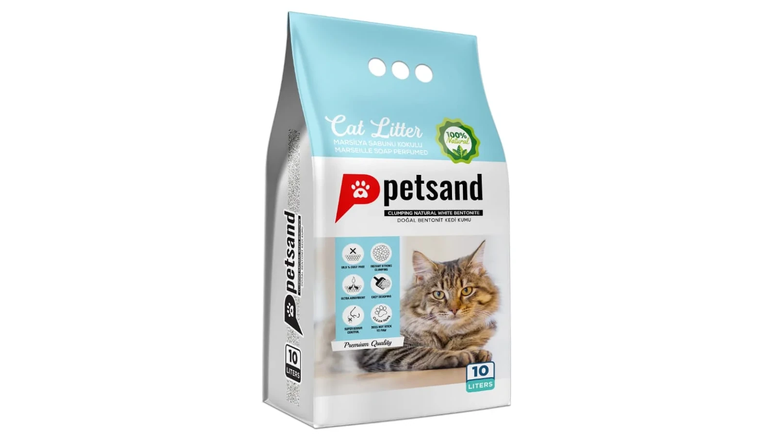 Petsand Άμμος Γάτας Marseille Soap 10lt