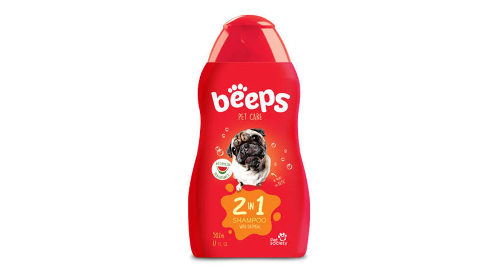 Beeps Σαμπουάν Σκύλου 2 in 1 Με Άρωμα Καρπούζι 502ml