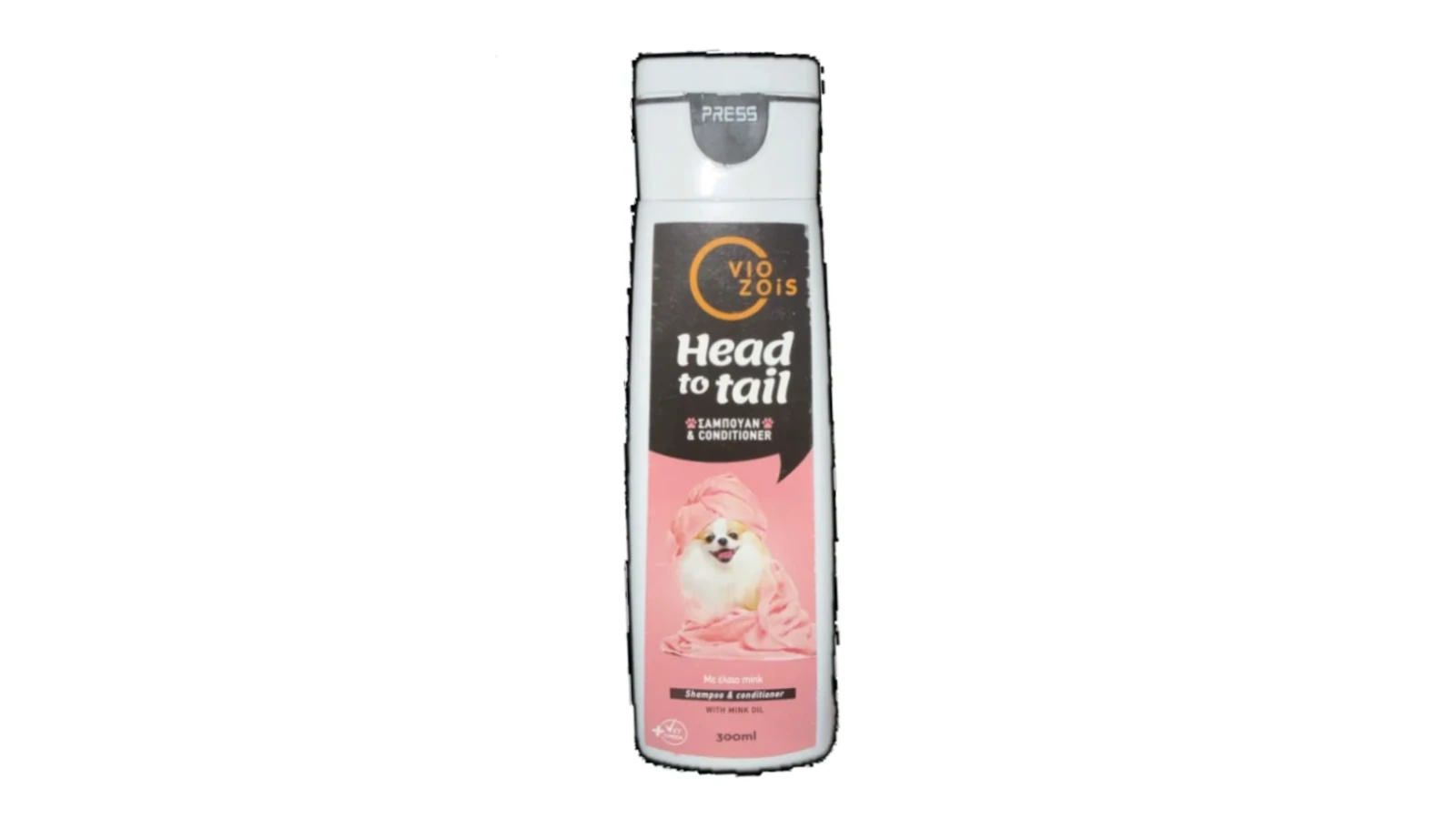 VoiZois Head To Tail Σαμπουάν & Conditioner Σκύλων Mε Ελαιο Μινκ 300ml